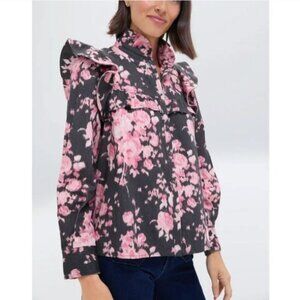 TUCKERNUCK Beaux Valette Winnie Blouse Size Large